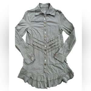 Neon Buddha Long Sleeve button down XS